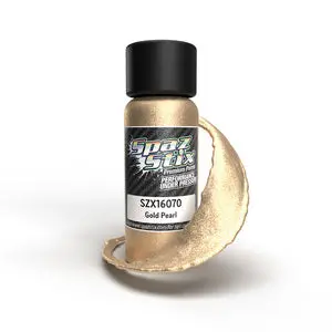 Spaz Stix Gold Pearl Airbrush Ready Paint, 2Oz Bottle (Szx16070) 1