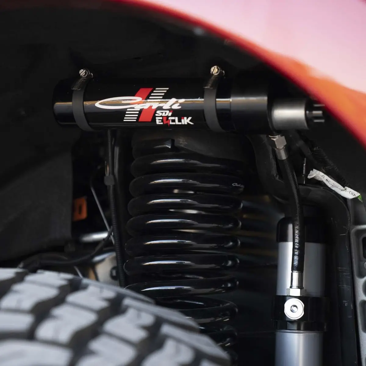 Carli Ford Super Duty E-Venture Electronic 2.5" Diameter Shock Package (4.5/5.5 Height) 2