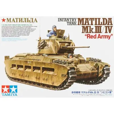 Tamiya 1/35 Infantry Tank Matilda Mk.Iii/Iv Red Army  (Tam35355) 1