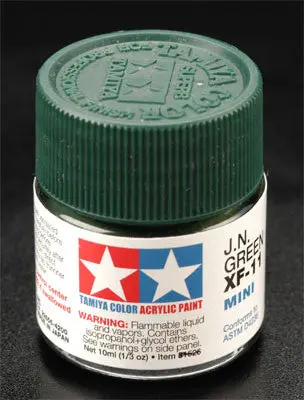 Tamiya Acrylic Mini Xf-11 Jn Green 1/3 Oz (Tam81711) 1