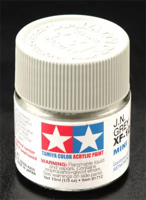 Tamiya Acrylic Mini Xf-12 Jn Gray 1/13 Oz    (Tam81712) 1