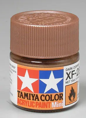 Tamiya Acrylic Mini Xf-28 Dark Copper 1/3 Oz (Tam81728) 1