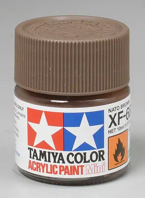 Tamiya Acrylic Mini Xf-68 Nato Brown 1/3 Oz (Tam81768) 1