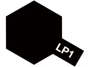 Tamiya Lacquer Paint Lp-1 Black 10Ml Bottle   (Tam82101) 1