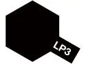 Tamiya Lacquer Paint Lp-3 Flat Black 10Ml Bottle    (Tam82103) 1