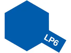 Tamiya Lacquer Paint Lp-6 Pure Blue 10Ml Bottle   (Tam82106) 1