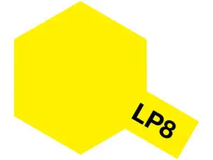 Tamiya Lacquer Paint Lp-8 Yellow 10Ml Bottle   (Tam82108) 1
