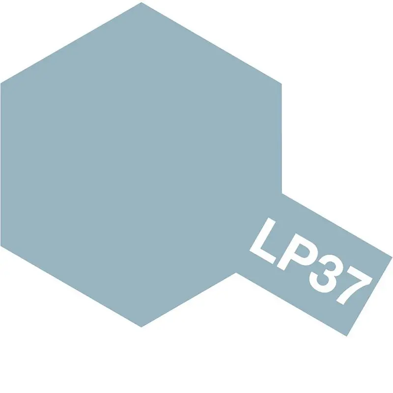 Tamiya Lacquer Paint, Lp-37 Light Ghost Gray, 10 Ml    (Tam82137) 1