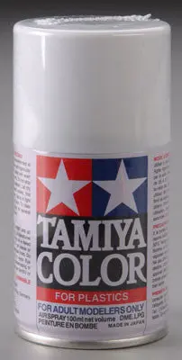 Tamiya Spray Lacquer Ts-7 Racing White 3 Oz    (Tam85007) 1