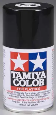 Tamiya Spray Lacquer Ts-14 Black 3 Oz (Tam85014) 1