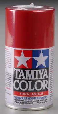 Tamiya Spray Lacquer Ts-18 Metallic Red 3 Oz (Tam85018) 1