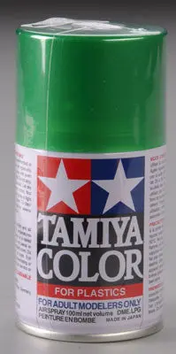 Tamiya Spray Lacquer Ts-20 Metallic Green 3 Oz   (Tam85020) 1
