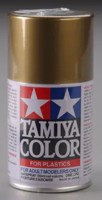 Tamiya Spray Lacquer Ts-21 Gold 3 Oz (Tam85021) 1