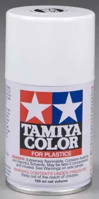 Tamiya Spray Lacquer Ts-26 Pure  White 3 Oz    (Tam85026) 1
