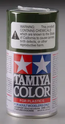 Tamiya Spray Lacquer Ts-28 Olive Drab 3 Oz (Tam85028) 1