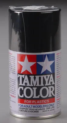 Tamiya Spray Lacquer Ts-40 Metallic Black 3 Oz  (Tam85040) 1
