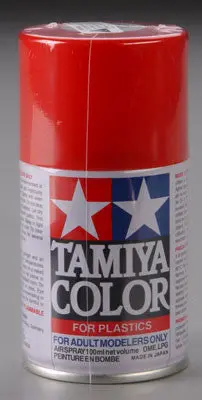 Tamiya Spray Lacquer Ts-49 Bright Red 3 Oz  (Tam85049) 1