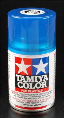 Tamiya Spray Lacquer Ts-72 Clear Blue 3 Oz   (Tam85072) 1