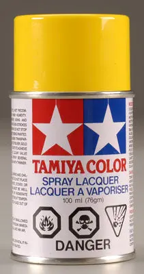Tamiya Ps-6 Polycarbonate Spray Yellow 3 Oz    (Tam86006) 1