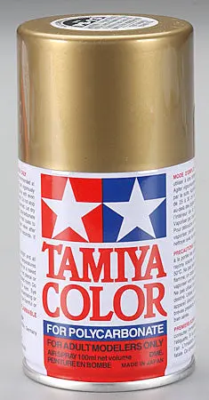 Tamiya Ps-13 Polycarbonate Spray Gold 3 Oz    (Tam86013) 1