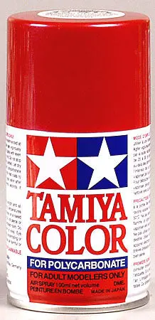 Tamiya Ps-15 Polycarbonate Spray Metal Red 3 Oz (Tam86015) 1