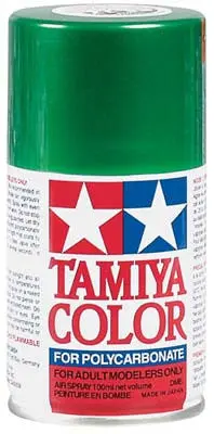Tamiya Ps-17 Polycarbonate Spray Metal Green 3 Oz   (Tam86017) 1