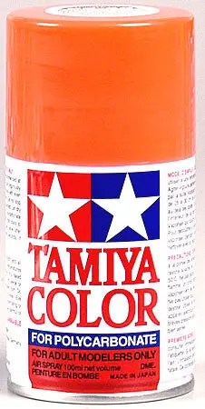 Tamiya Ps-20 Polycarbonate Spray Fluorescent Red 3 Oz (Tam86020) 1