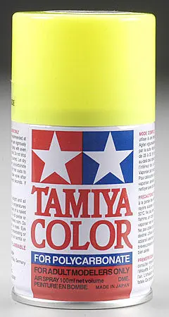 Tamiya Ps-27 Polycarb Spray Fluorescent Yellow 3 Oz (Tam86027) 1