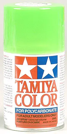 Tamiya Ps-28 Polycarb Spray Fluorescent Green 3 Oz (Tam86028) 1
