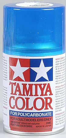 Tamiya Ps-39 Polycarb Spray Trans Light Blue 3 Oz   (Tam86039) 1