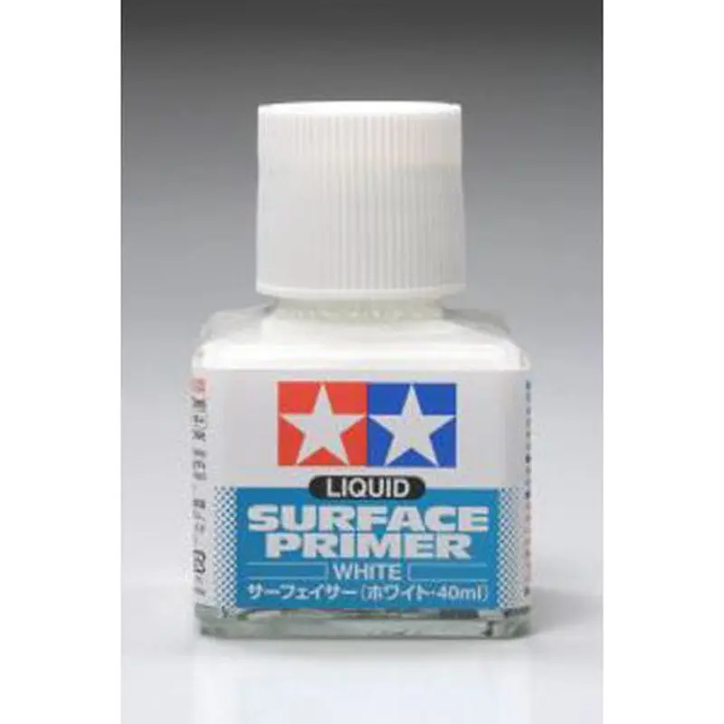 Tamiya Wht Liquid Surface Primer 40Ml   (Tam87096) 1