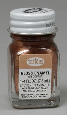 Testors Copper Metallic 1/4 Oz (Tes1151t) 1