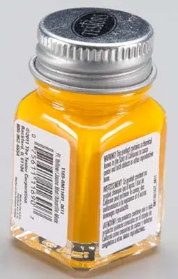 Testors Flat Yellow 1/4 Oz (Tes1169t) 1