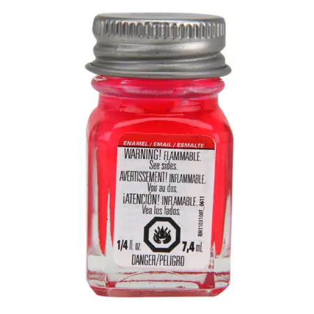 Testors Enamel 1/4Oz, Pink Fluorescent  (Tes1178tt) 1