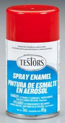 Testors Spray Red 3 Oz (Tes1203t) 1