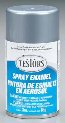Testors Spray Silver Metallic 3 Oz (Tes1246t) 1