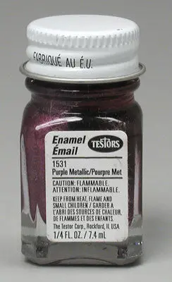 Testors Purple Metal Flake 1/4 Oz (Tes1531t) 1