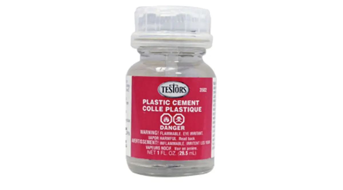 Testors Plastic Cement Liquid 1 Oz (Tes3502xt) 1