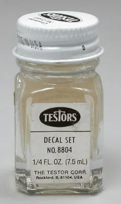 Testors Enamel 1/4 Oz Decal Setting Solution  (Tes8804tt) 1