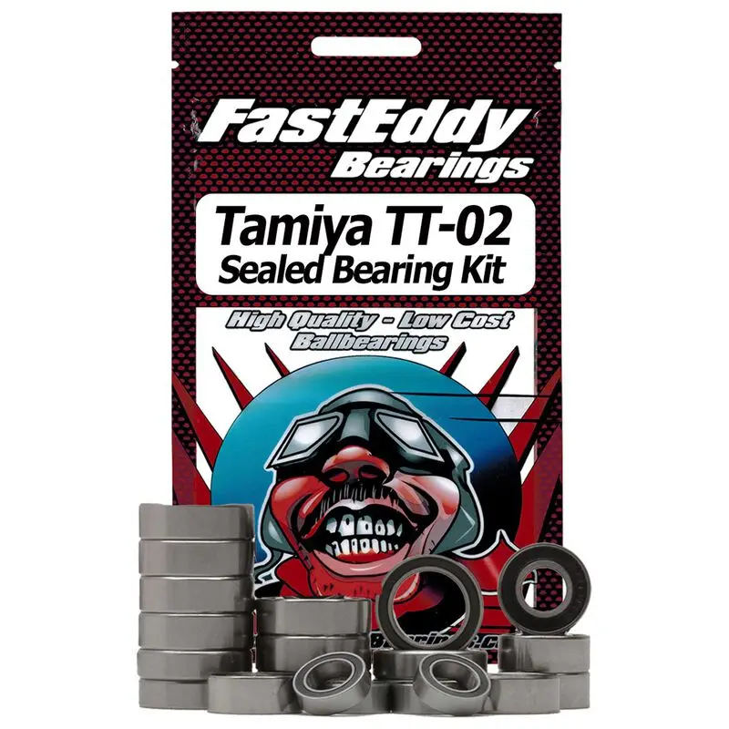 Tam Tt-02 Chassis Rubber Sealed Bearing Kit   (Tfe411) 1