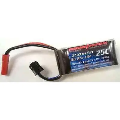 Thunder Power Rc 250Mah 2S 7.4V G8 Pro Lite+ 25C Lipo,   (Thp2502spp25j) 1