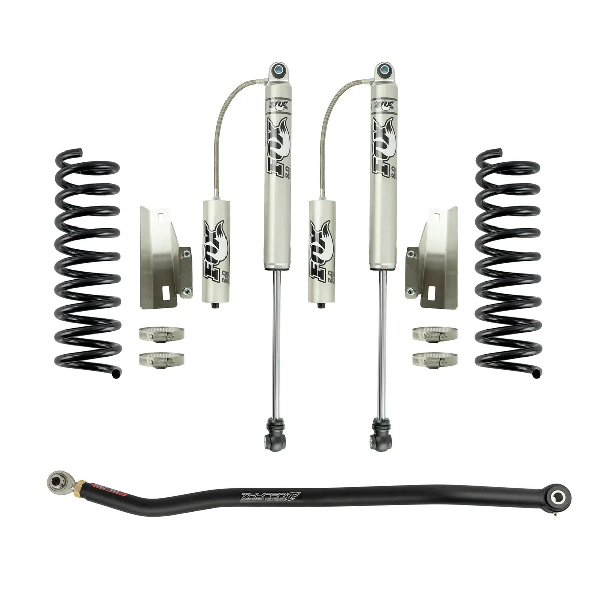 Thuren Fox 2.0 Remote Reservoir Leveling Kit Ram 3500 (2013-Current) 1