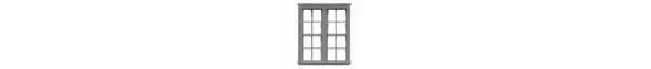 Tichy 4/4 Dbl Hung Dbl Unit Window (Tic2517) 1