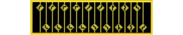 Tichy Road Path Warning Signs (Tic2616) 1