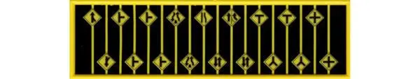 Tichy Road Path Warning Signs Ii (Tic2617) 1