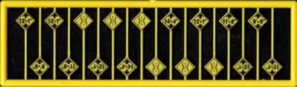 Tichy Bridge Warning Signs N Scale (Tic2684) 1