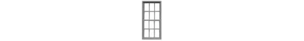 Tichy 6/6 Double Hung Masonry Window   (Tic8052) 1