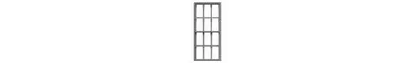 Tichy 6/6 Double Hung Masonry Window (Tic8058) 1