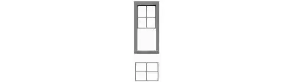 Tichy 4/4 Dbl Hung Adjustable Sash (Tic8088) 1