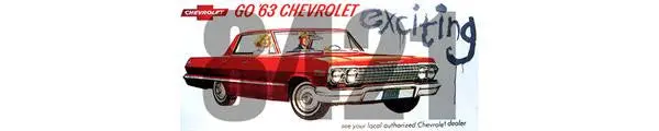 Tichy 63 Chevrolet Billboard (Tic8421) 1
